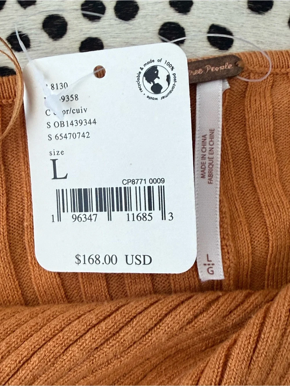 Free People Ribbed Twist-Front Maxi Dress in Camel - Picture 2 of 7